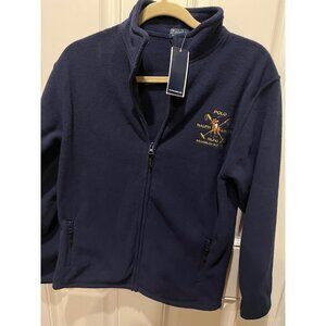 Polo fleece pullover